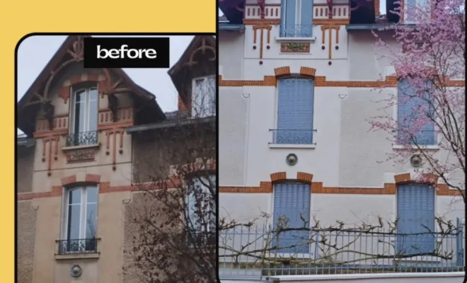 Des façades de caractères , Vichy, PB Rénovation